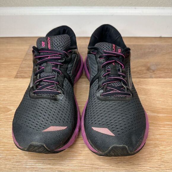 Brooks Adrenaline GTS 20 Black Running Shoes - Picture 6 of 12